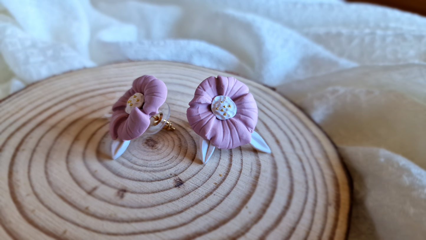 Rose and White Flower